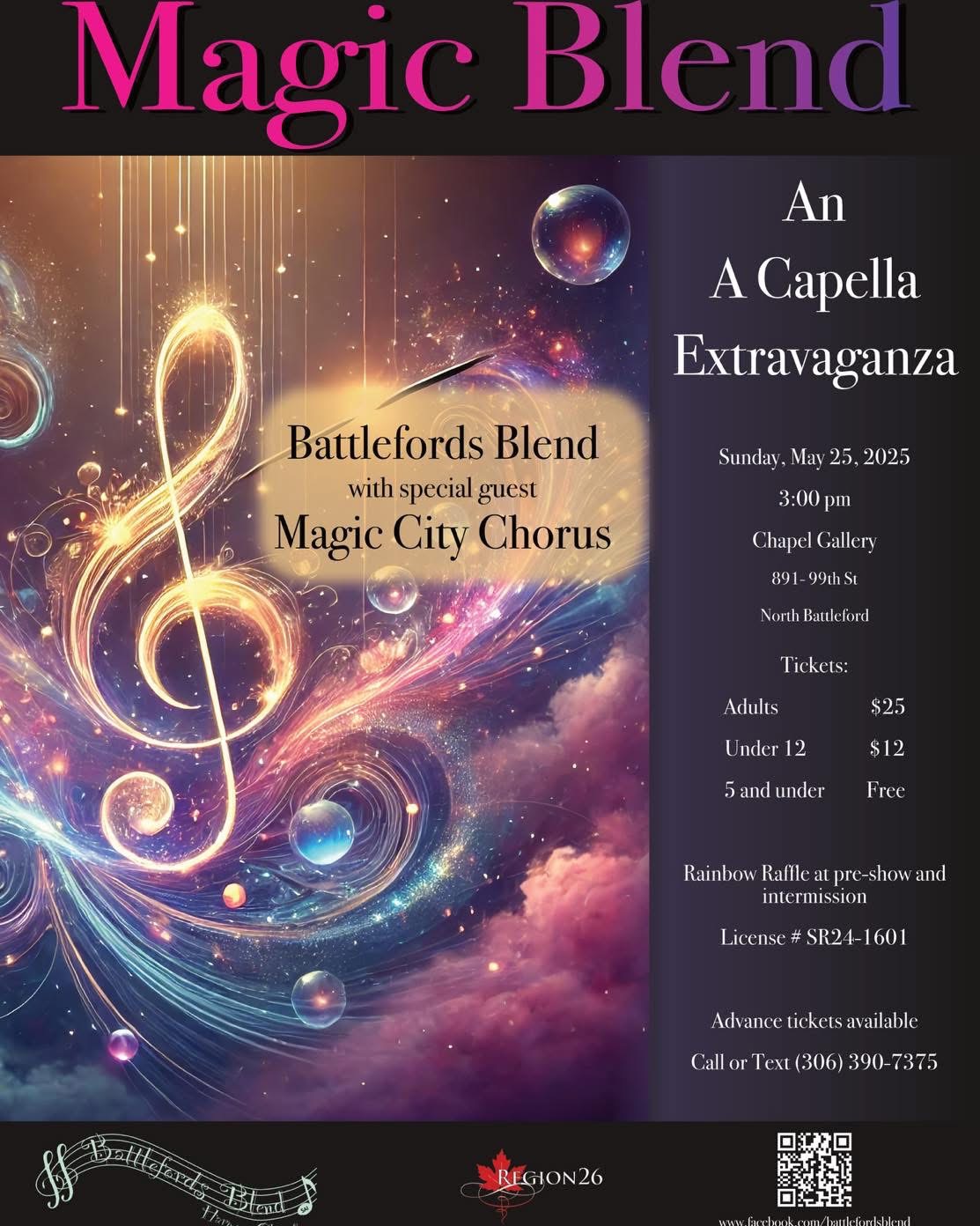 Magic Blend - An A Cappella Extravaganza Magic Blend - An A Cappella Extravaganza